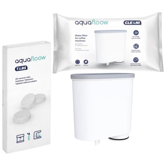 Sage ClaroSwiss Filtre à Eau Pour Machine Espresso – Compatible Toutes Machines Sage, Améliore Goût Et Protège L'Appareil, Blanc