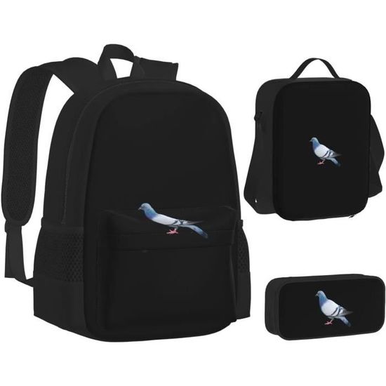 Ensemble De Sacs à Dos D'école - Pigeon - 3 En 1 - Grande Capacité