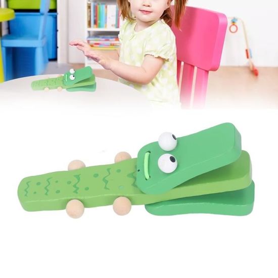 Castagnettes En Bois Rouge | Jouets De Bois