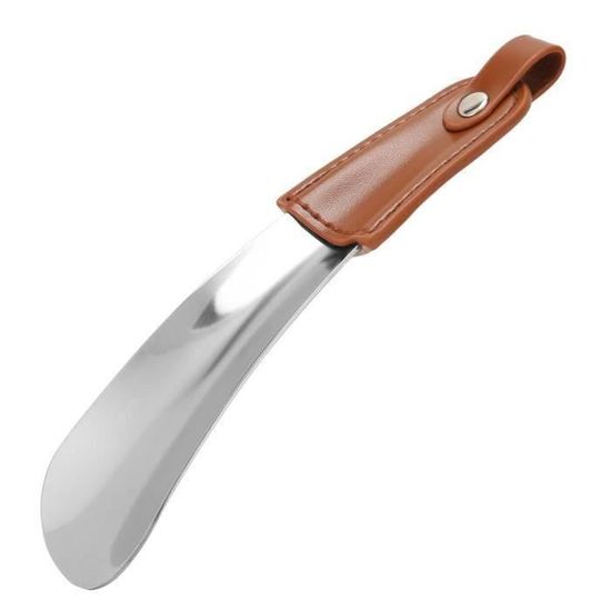 Chausse-pied Long 30 Cm Acier Inoxydable - Aide Pour Personnes âgées, Femmes Enceintes, Mal De Dos