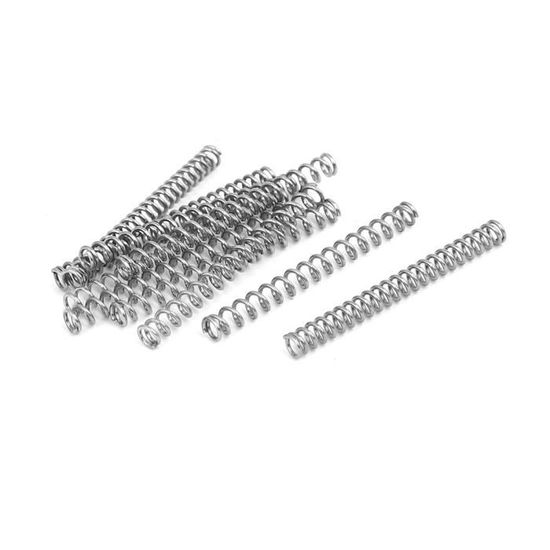 10 Ressorts De Compression Acier Inox 304 – 0,5mm Fil X 6mm Diamètre X 15mm Longueur – Pour Portes, Chaises, équipements - 7