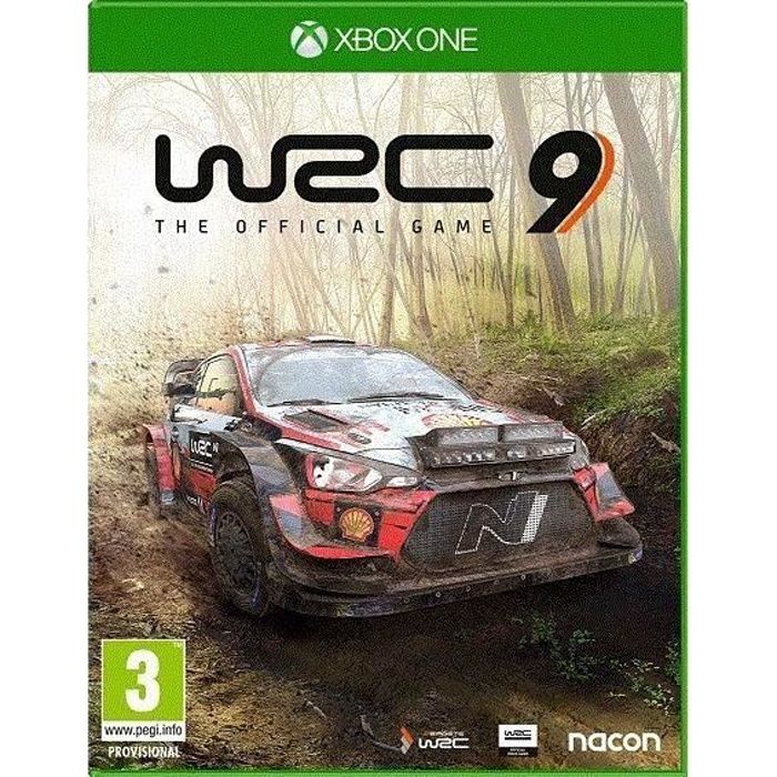 WRC 9 The Official Game Jeu Xbox One