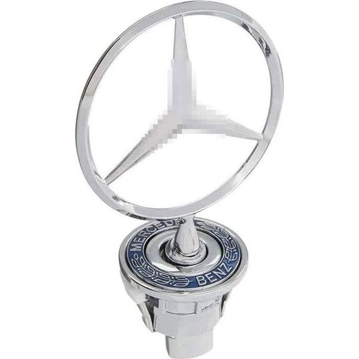Emblème d'ornement de Capot Avant de Voiture en métal pour Mercedes Benz Classe C E S W S230/S250/S260/S280/S300/S320/230/E240/E260/