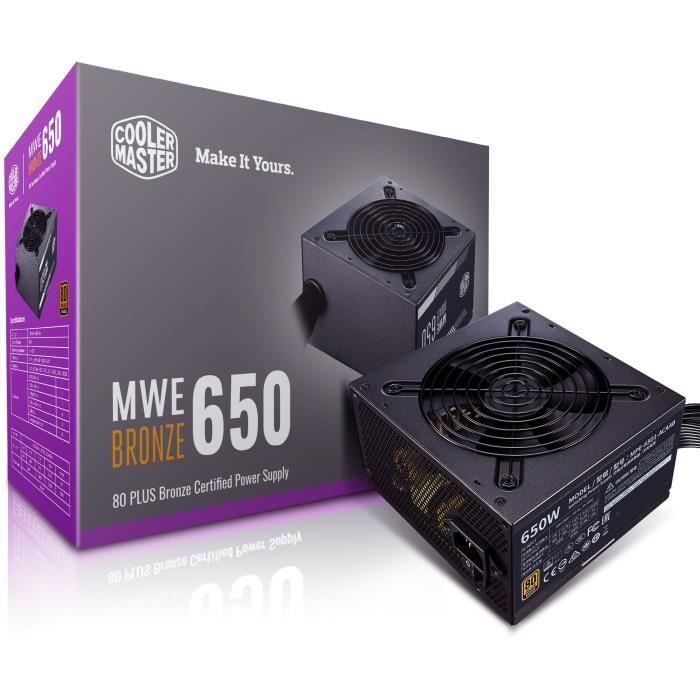 COOLER Master MWE Bronze 650W V2 80
