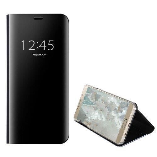 MISSTARS® Samsung Galaxy A32 5G , Coque Etui Housse Flip à rabat effet Miroir NOIR