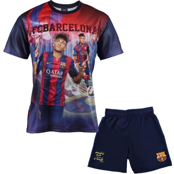 Maillot + short enfant NEYMAR Junior Fc Barcelone
