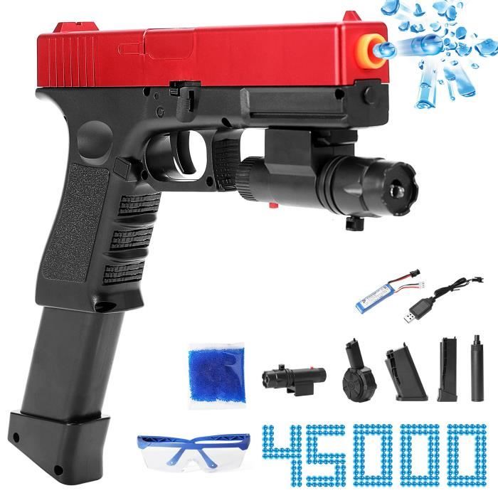 Pistolet à Eau électrique PIMPIMSKY avec 45000 perles d'eau éclaboussures jeu d'équipe de tir pour enfant de 12 ans-1