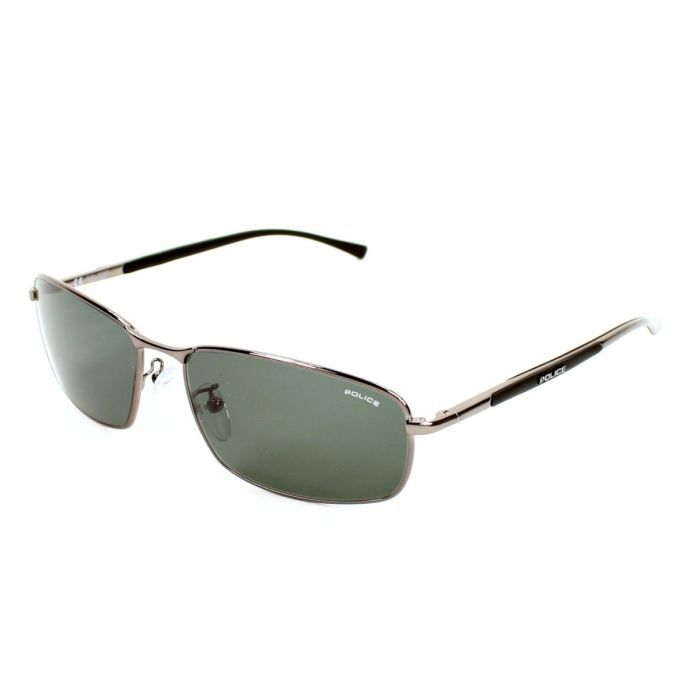Lunettes de soleil Police S8650 Gun, verres Gri…