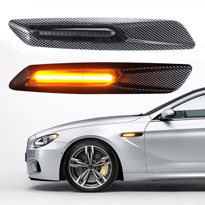 Feu De Position Latéral LED Clignotant Pour BMW E81 E82 E88 E90 E91 E60 E61 E46 E83