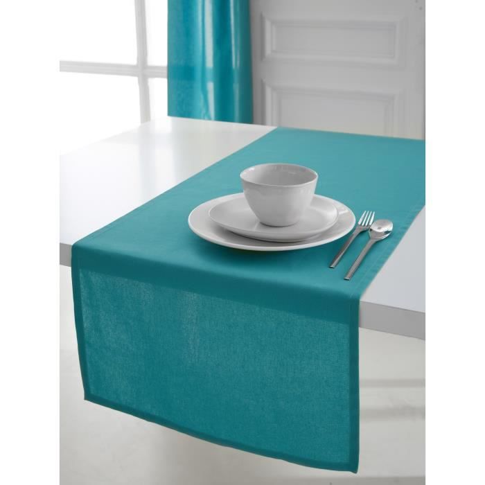 TODAY Chemin de table 50x150cm coton MER DU SUD