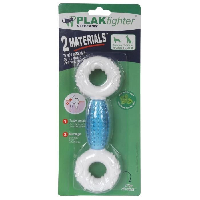 VETOCANIS Os soin dentaire Plak Fighter - En nylon et