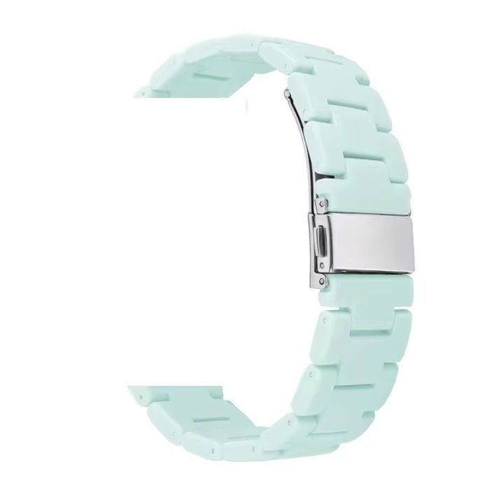 Bracelet en résine - Apple Watch - Turquoise - 38mm/40mm/41mm - Ajustable - Confortable