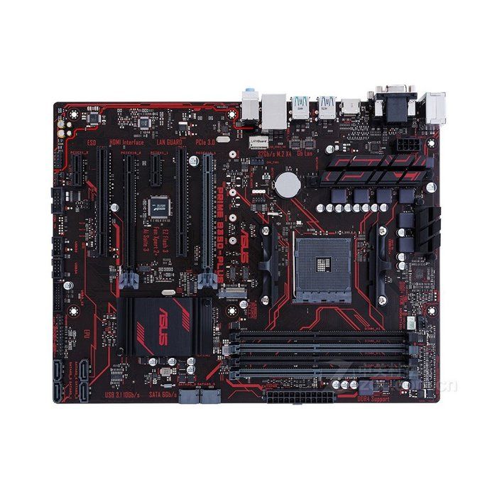 Carte mère ASUS PRIME B350-PLUS AMD B350 Socket AM4 4xDDR4 64GB ATX - Asus
