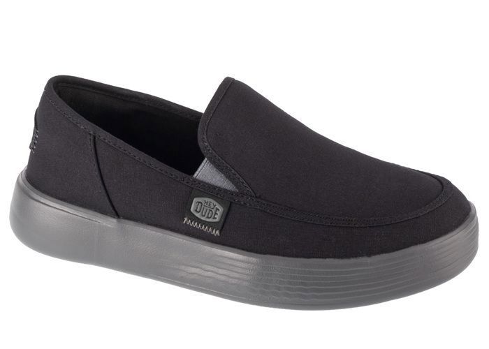 Baskets Homme Noir Hey Dude Sunapee M Canvas Baskets Homme Noir Hey Dude Sunapee M Canvas