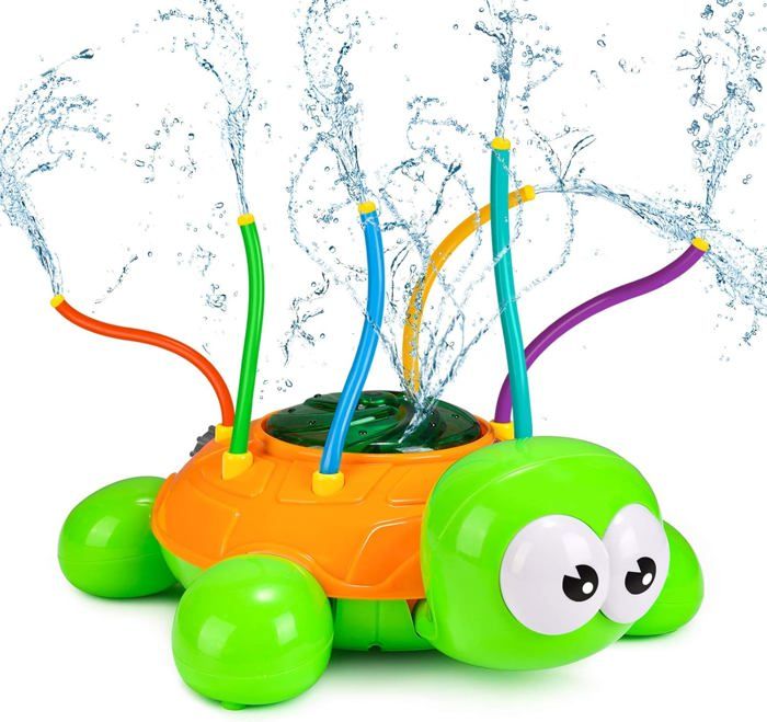 ZWOOS Arroseur Fusée à Eau – Rotation 360°, ABS, Hauteur Max 2m, Pour Jardin, Dès 3 Ans