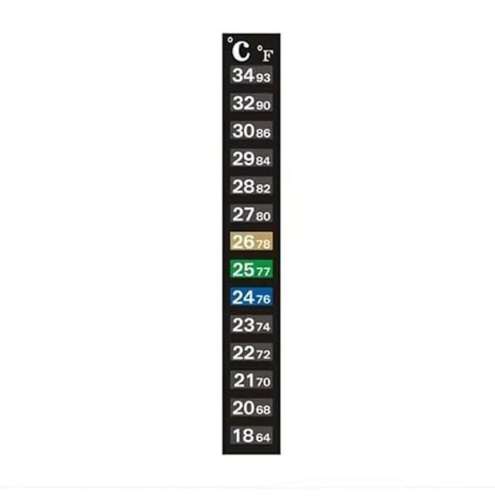 Thermomètre pour poissons aquarium vivarium