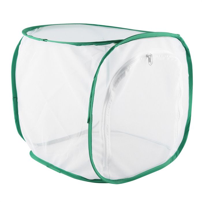 Comparer les prix de OMABETA Cage délevage portable pliable durable ventilée pour papillon（S）
