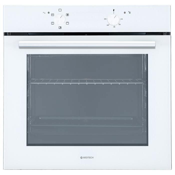 GEDTECH Four encastrable multifonctions GFO76WH - Blanc - 76L - Grill - Fonctions vapeur
