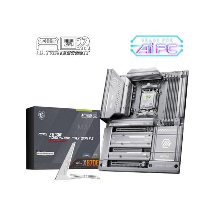 MSI MAG X870E TOMAHAWK MAX WIFI PZ carte mère AMD X870E Emplacement AM5 ATX