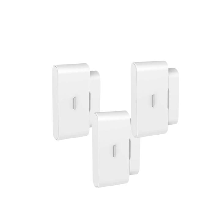 Daewoo WDV301 – Pack 3 detecteurs 2 en 1 ouverture et vibration   – 433 MHz – VigiliaTouch