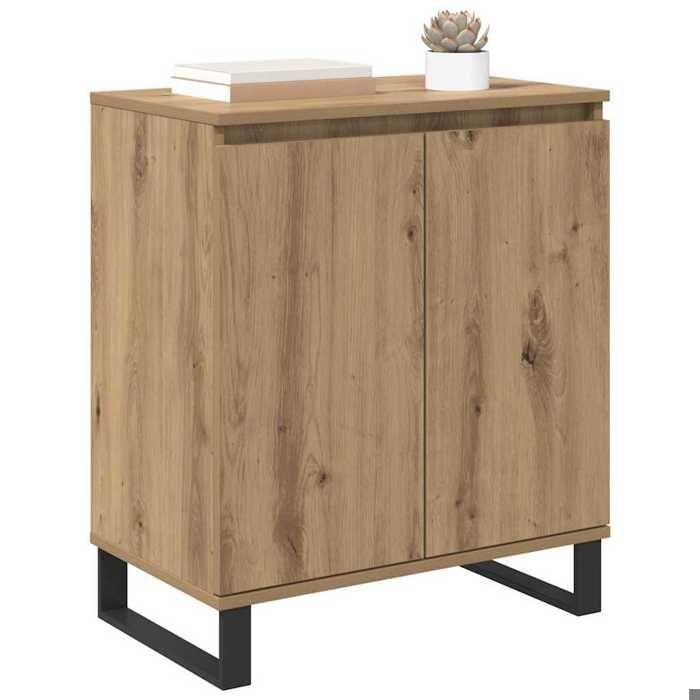 Bahut/Commode couloir - Marron SWEETY Buffet Chêne artisanal 60x35x70cm - bois dingénierie CL97488455065