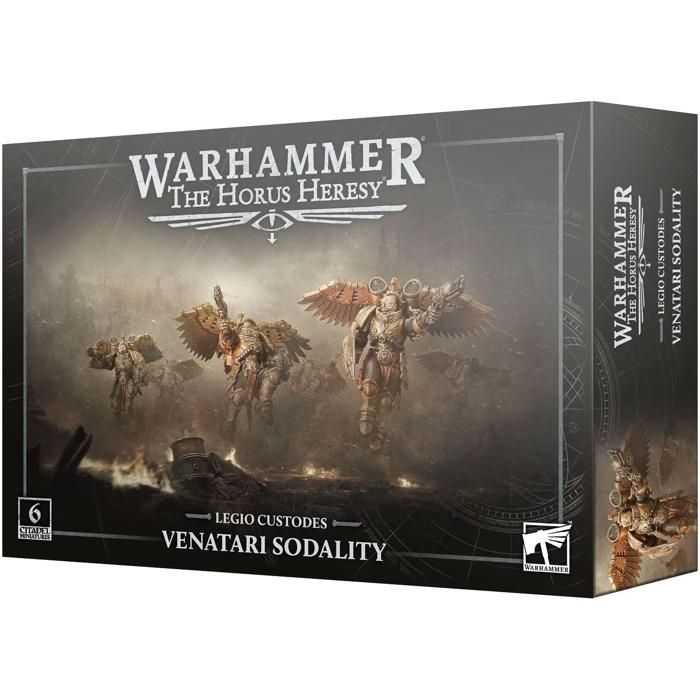 Figurine - GAMES WORKSHOP - Venatari Sodality - Warhammer 30k - Legiones Custodes - Noir