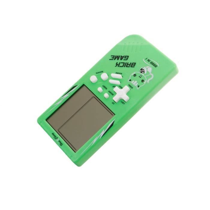 Console De Jeu Petits Blocs D'écran Mini Console De Jeu Rétro Blocs Porte-clés Blocs Machine De