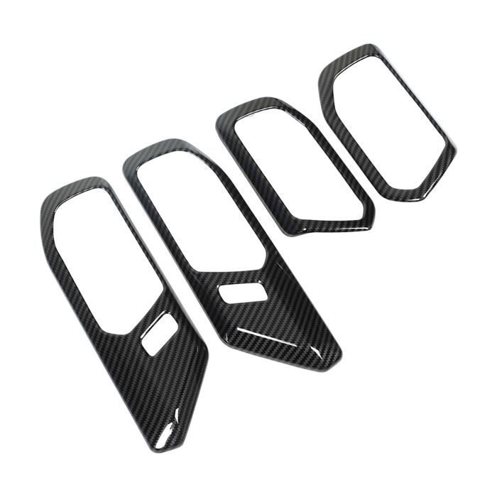 Garniture Tirage Porte Bmw F25 F26 Lot De 3 Couvercles De Poignée Intérieure Noir ABS Pour BMW X3 X4 F25 F26 (2010-2017) - Installation Facile Couvercle Poignée Bmw