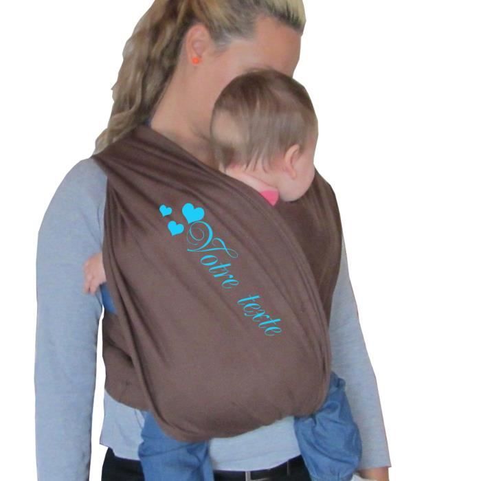 echarpe porte bébé sans noeud