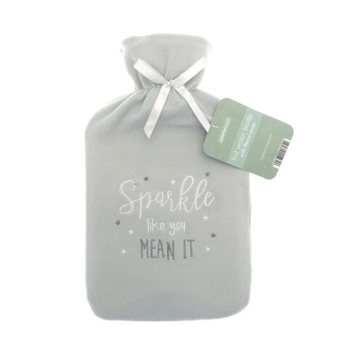 Bouillotte Avec Housse Tour Eiffel Coucher De Soleil Pour Soulager La