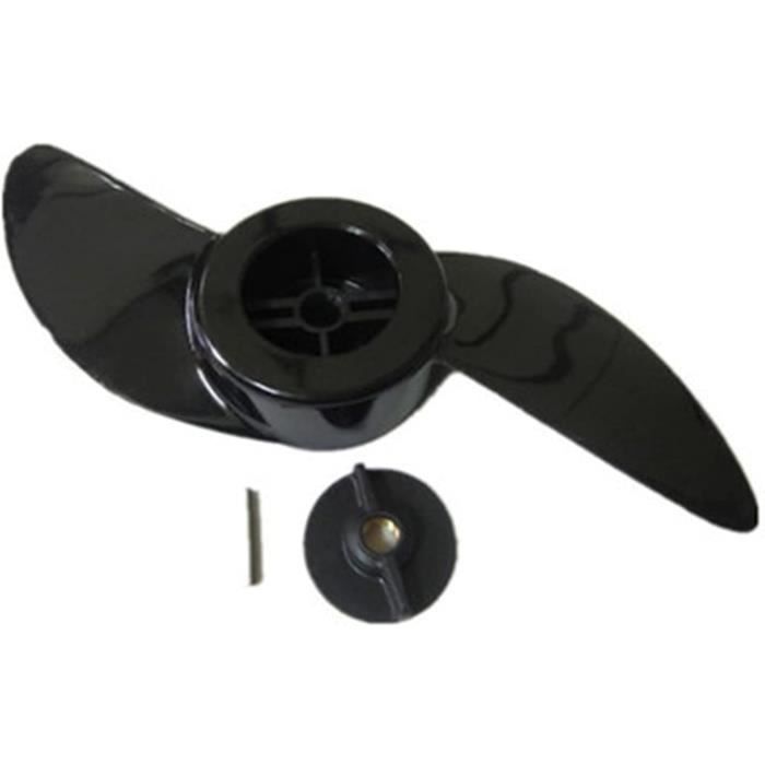 Burko Hélice Bateau 2 Pales Pour Moteur Électrique 32lb-46lb - Plastique - Noir