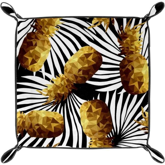 Ananas En Céramique Doré. (2 Modèles Différents Décor De