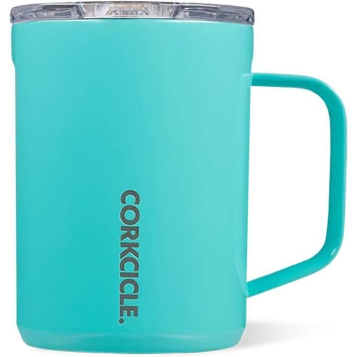 Tasse Isotherme Voyage 16 Oz (environ 470 Ml) Acier Inoxydable - Motif Cœur Et Chihuahua, Neuve