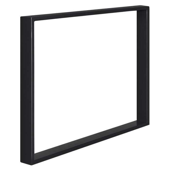 HOLZBRINK 1x Pied de Table en Profilés d'Acier 60x30 mm, Cadre 60x72 cm HOLZBRINK 1x Pied de Table en Profilés d'Acier 60x30 mm, Cadre 60x72 cm