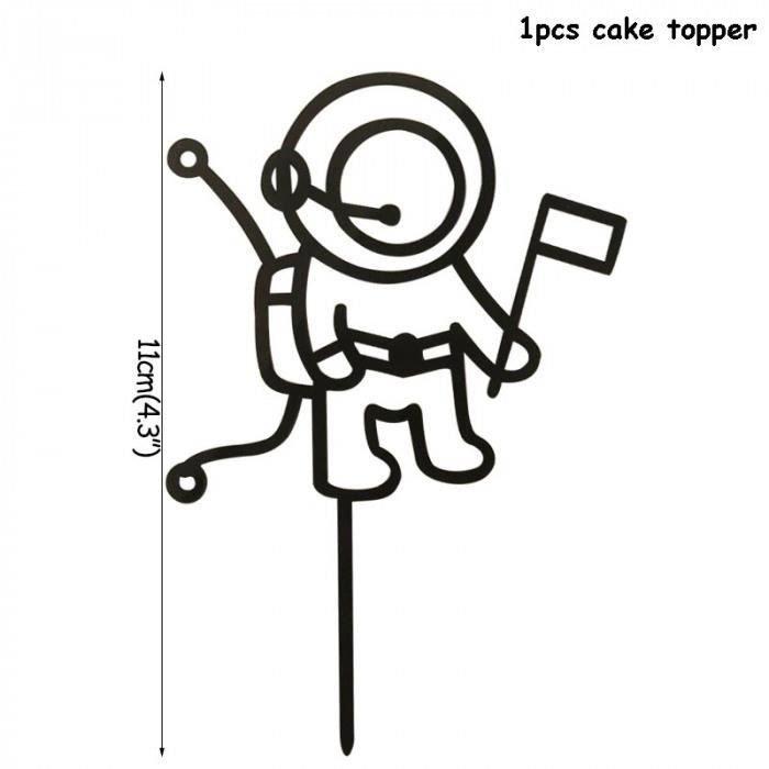 Version 1pcs Cake Topper Garcon Fete D Anniversaire Decorations Enfants Espace Astronaute Decor Planete Gateau Topper Ballon Cdiscount Maison Version 1pcs Cake Topper Garcon Fete D Anniversaire Decorations Enfants Espace Astronaute Decor Planete Gateau Topper Ballon Cdiscount Maison