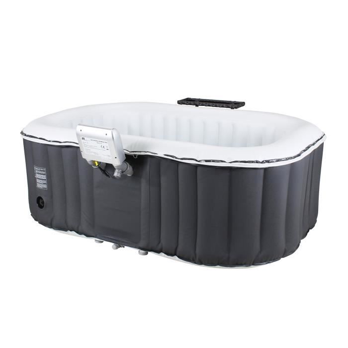 Jacuzzi MSpa M-001LS gonflable 2 personnes 186x125 table ...