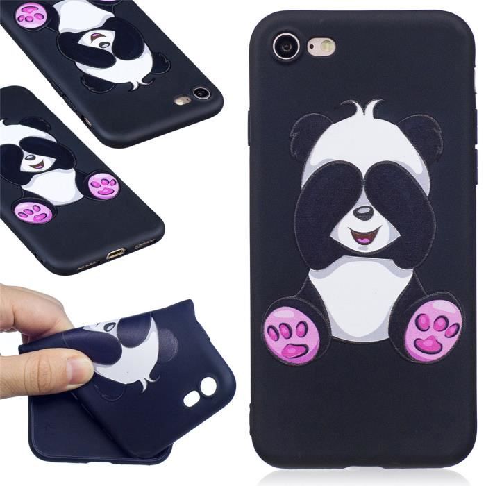 Coque IPhone Hello Kitty 3D - Rose, Silicone Souple, Avec Nœud Lunettes Et Oreilles