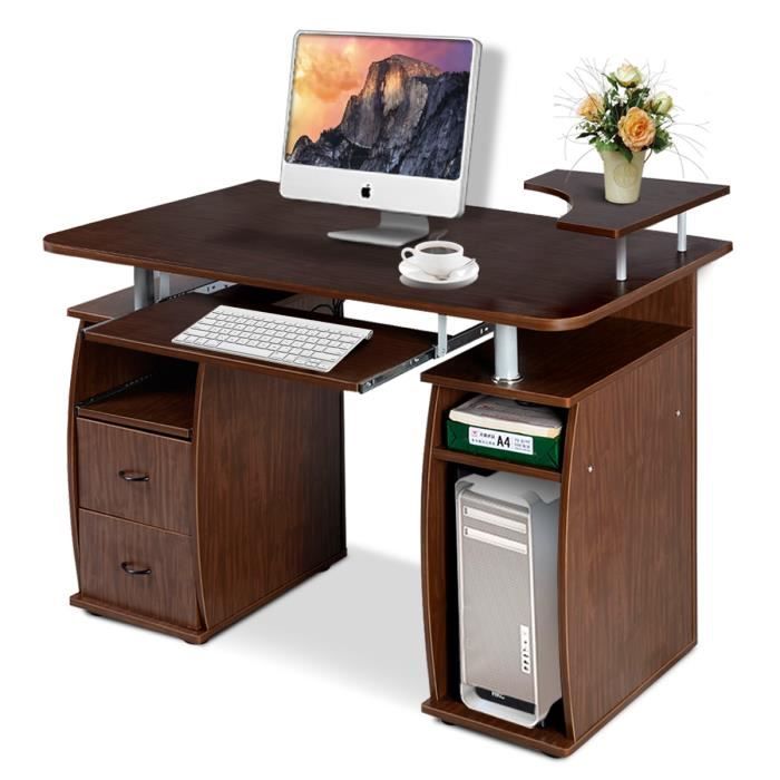 Bureau Informatique Multimédia Meuble de Bureau pour Ordinateur