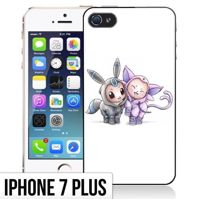 Coque Iphone 7 Plus Bebe Pokemon Noctali Mentali Cdiscount Telephonie