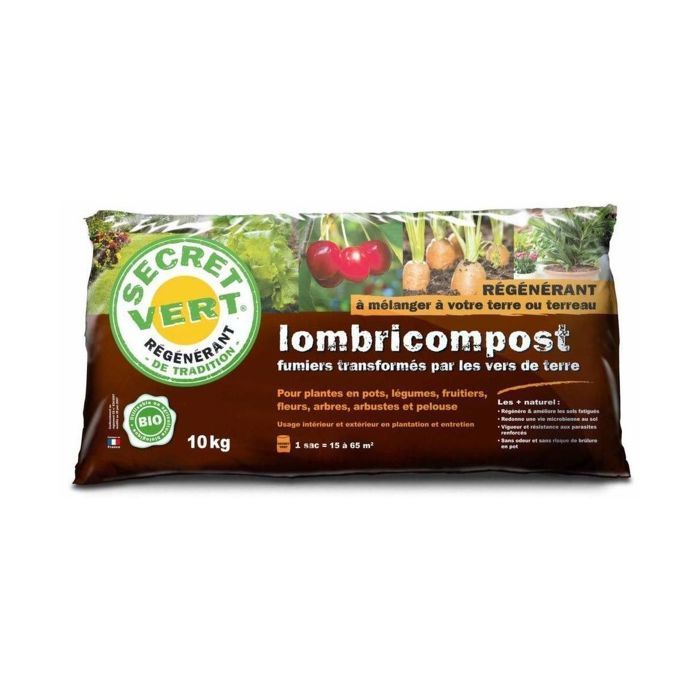 Terreau lombricompost régénérant 10kg