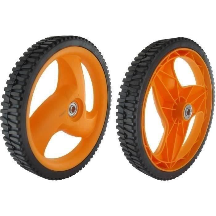 Roue adaptable HUSQVARNA - PARTNER - MC CULLOCH pour modèles M4553, P4553, M5553, P5553, M6553D, P65