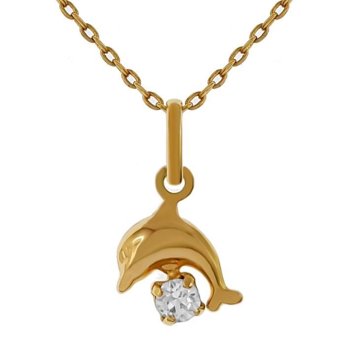 Collier Requin Émail Pendentif Alliage De Zinc Dauphin Baleine Pieuvre