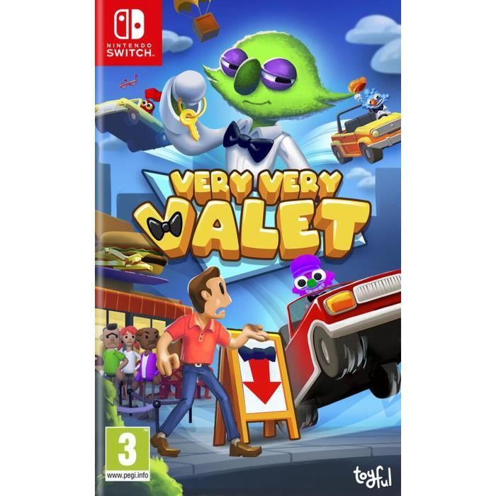 Jeu - Very Very Valet - Nintendo Switch - Co-op local - 4 joueurs - PEGI 7+
