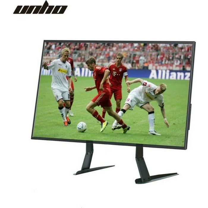 Support TV sur Pied en Bois Meuble TV pour Ecran LED LCD Plasma de 32 à 65  Pouce Charge 40kg VESA Max 600x400 - Cdiscount TV Son Photo