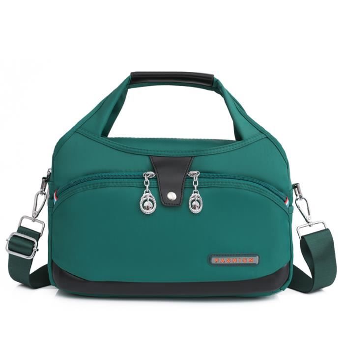 Sac store vert foncé