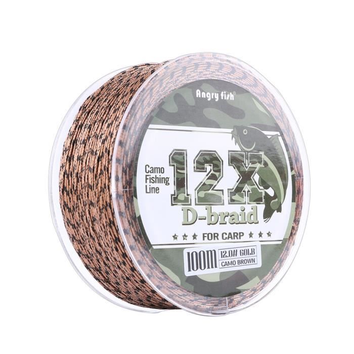 Amur Leopard 8 Brins Ligne De Pêche Tressée En PE 1000m Fil De Pêche De Haute Performance 120-150LB Pour Pêche En Mer, Gris, 10#/0.55mm/54kg/120LB
