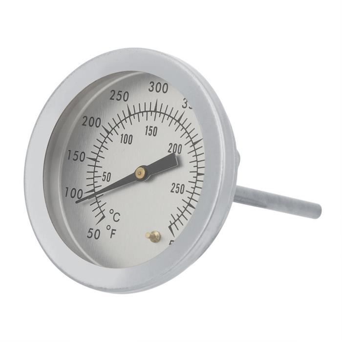 Thermomètre De Four 0-1000°F - Acier Inoxydable, étanche IP55, Pour Barbecue, Four, Cuisson Précise