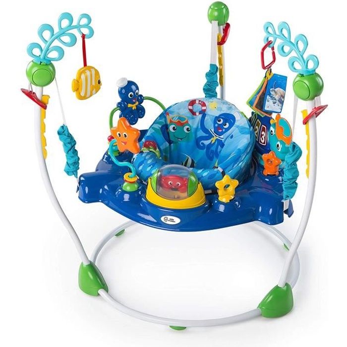Trotteur - BABY EINSTEIN - Neptune's Ocean Discovery - Jouets interactifs - Hauteur réglable - Effet