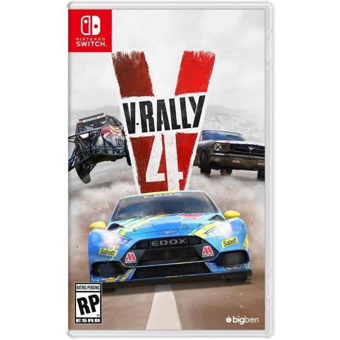 Bigben Jeu De Course - V-Rally 4 - Nintendo Switch - Sortie Déc. 2018 - 1-4 Joueurs - Edition Standard