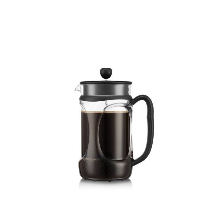 Cafetière À Piston BODUM Young Press 8 Tasses – 1 L, Verre Borosilicaté - vue 4